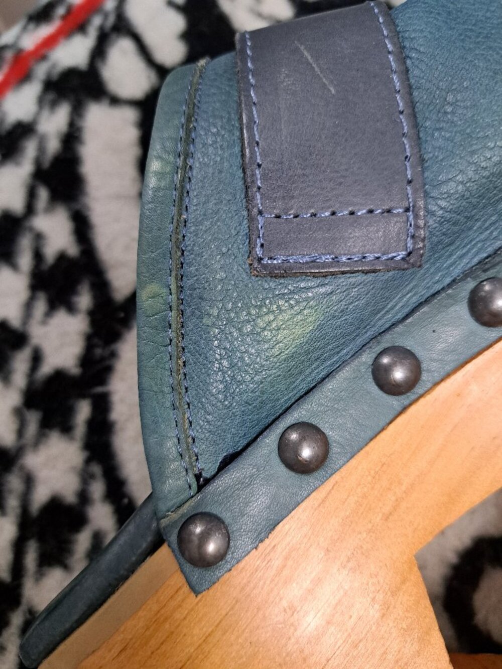 Women Free People Culver City Clogs Leather Green US size 8.5 or 9 - Picture 14 of 14